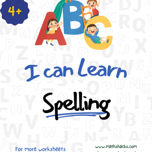 I can learn spelling book 1